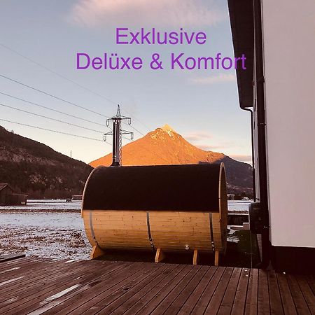 Deluxefort Fuer 10 Gaeste Mit Eigenem Whirlpool Und Fasssauna Imst Luaran gambar